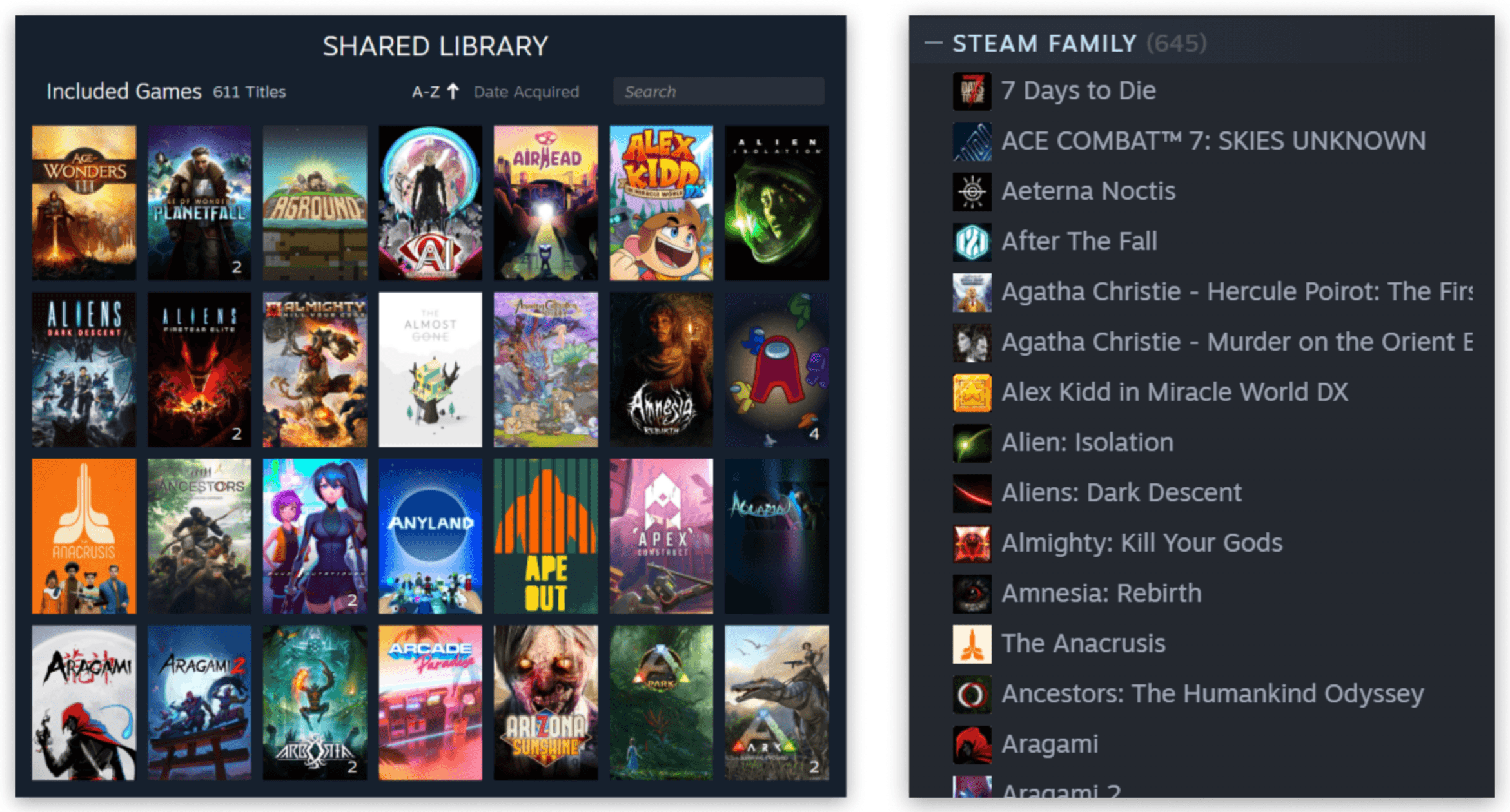 Steam Families เปิดให้บริการแล้ว !!