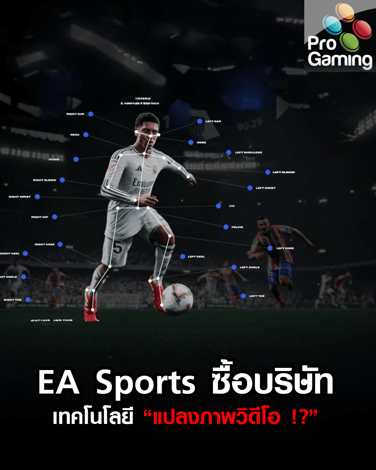 EA Sports ซื้อบริษัทเทคโนโลยีแปลงภาพวิดีโอ !?